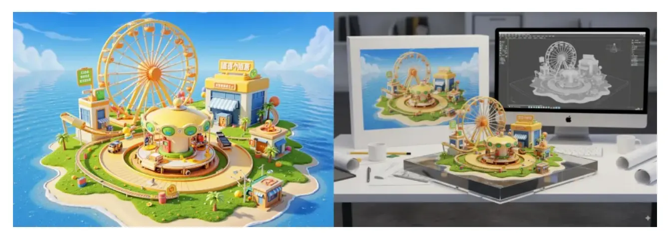 Nano Banana 手办展示效果
