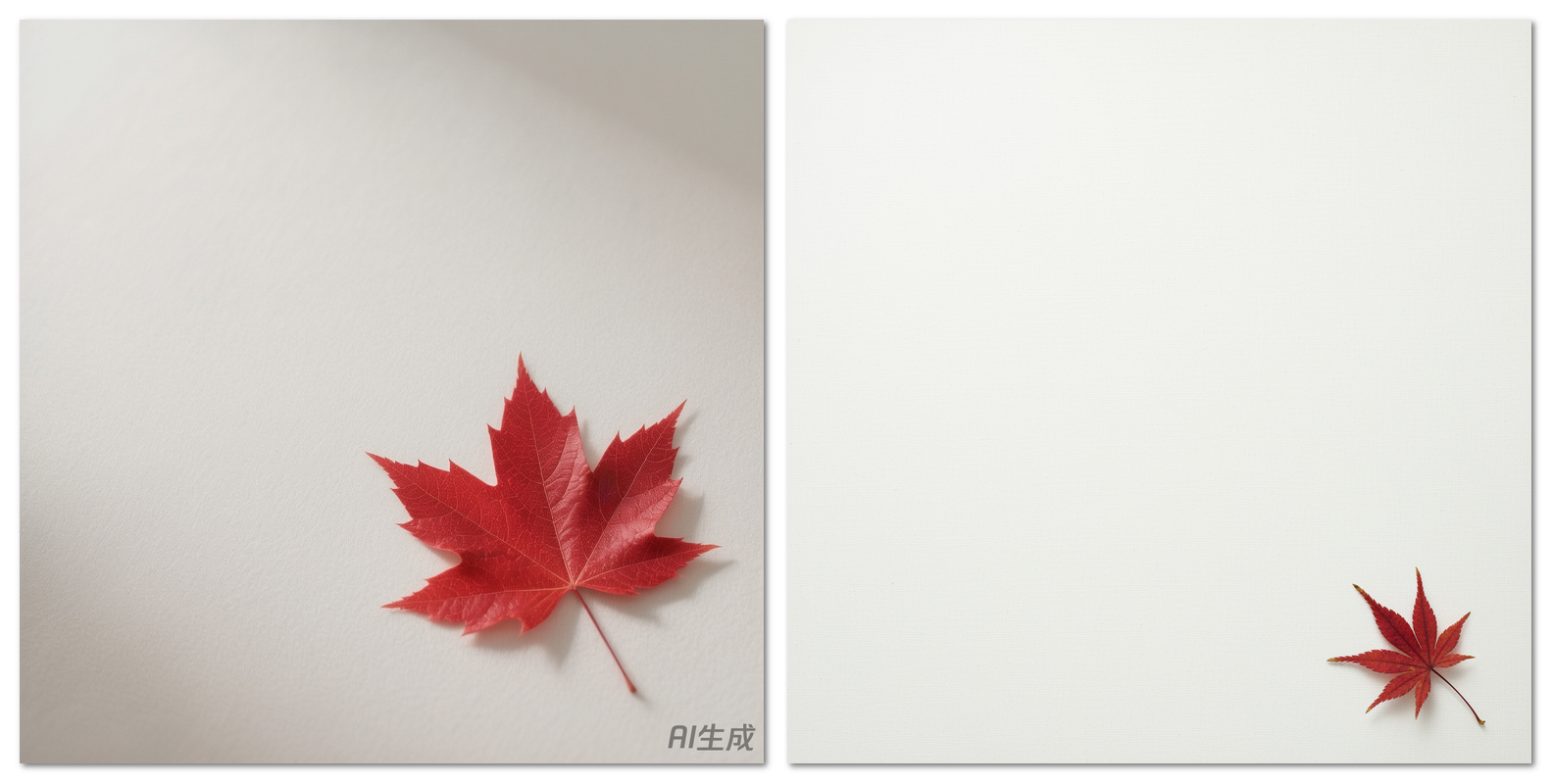 极简风格和负空间设计（Hunyuan Image 3.0 VS Nano Banana）
