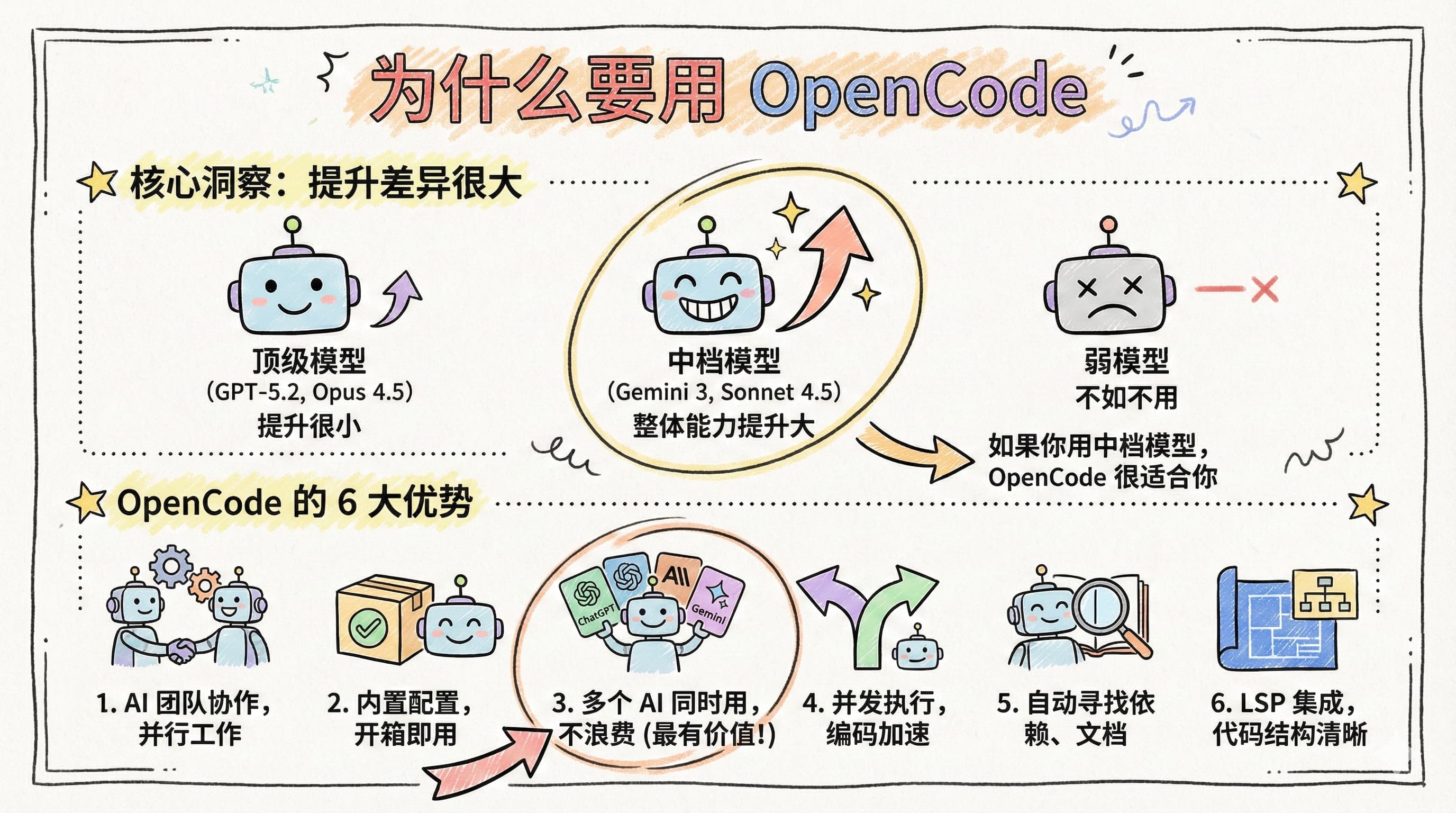 为什么要用OpenCode