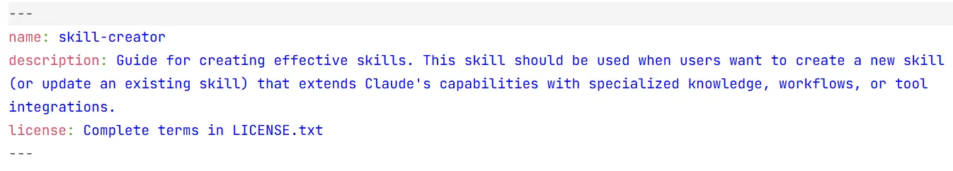 图片以 skill-creator 为例