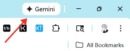 Gemini in Chrome 开启成功