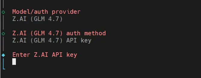 OpenClaw 设置智谱