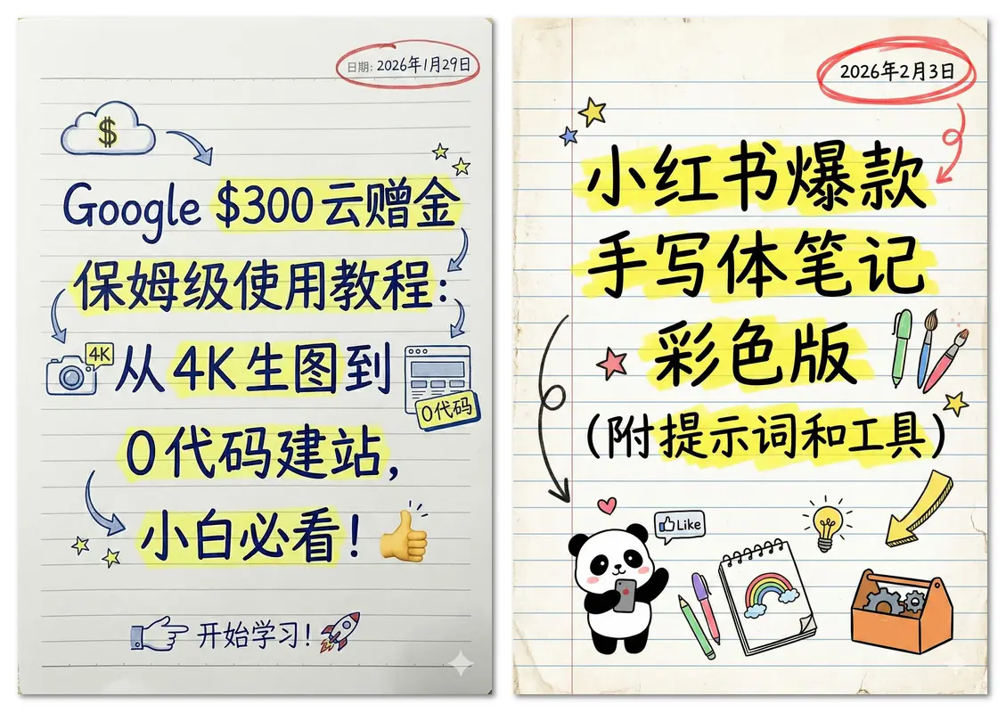 封面提示词效果图