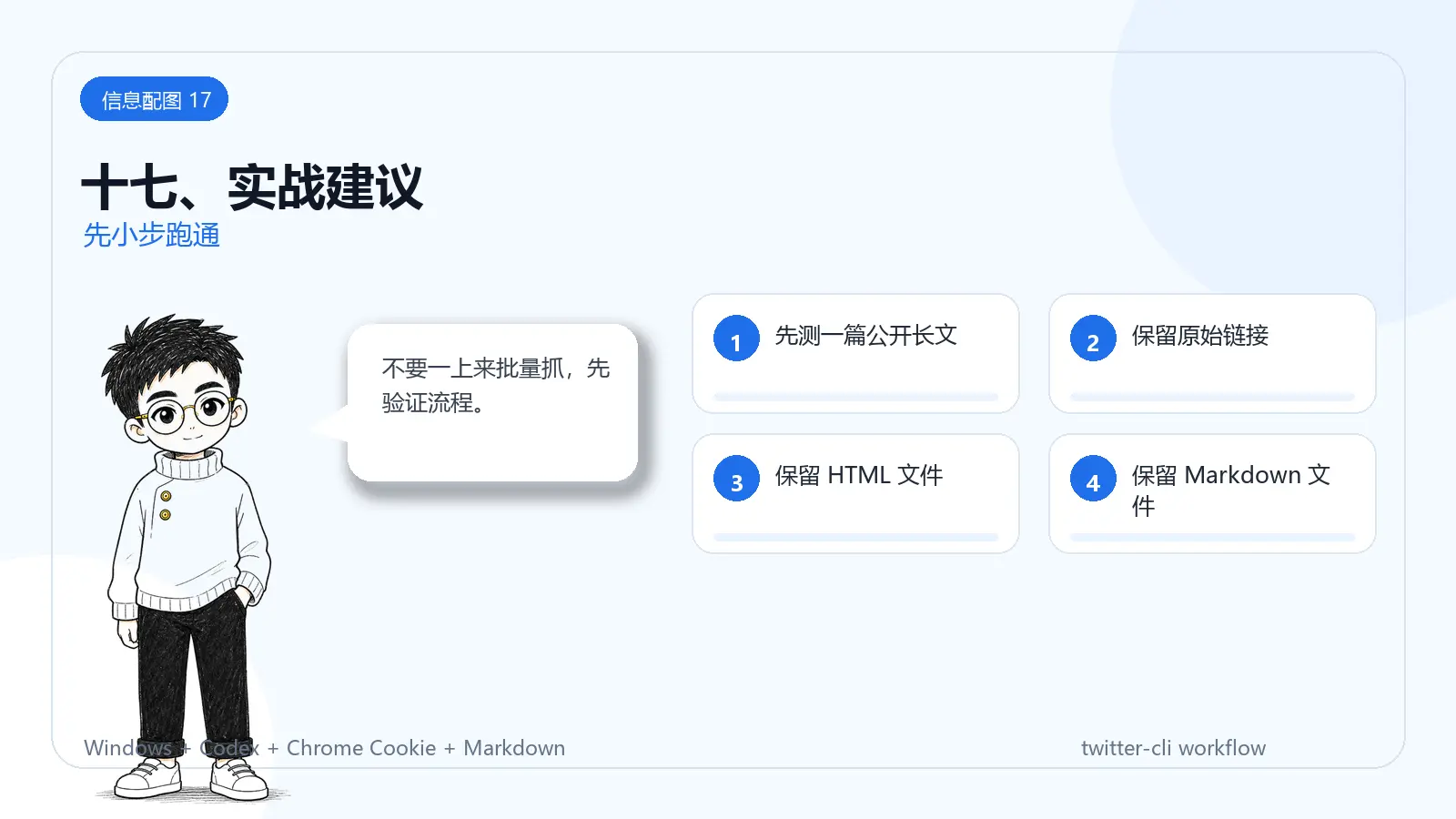 信息配图:十七、实战建议
